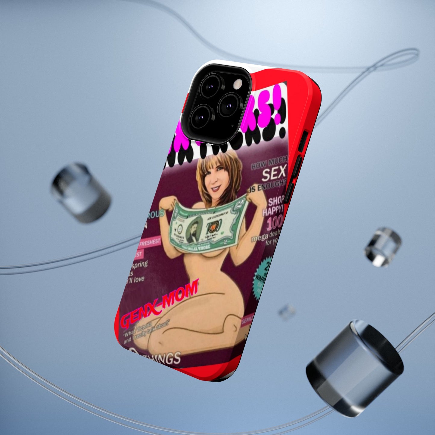 Gen X Mom-Impact-Resistant Phone Case - Retro Humor & Nostalgia