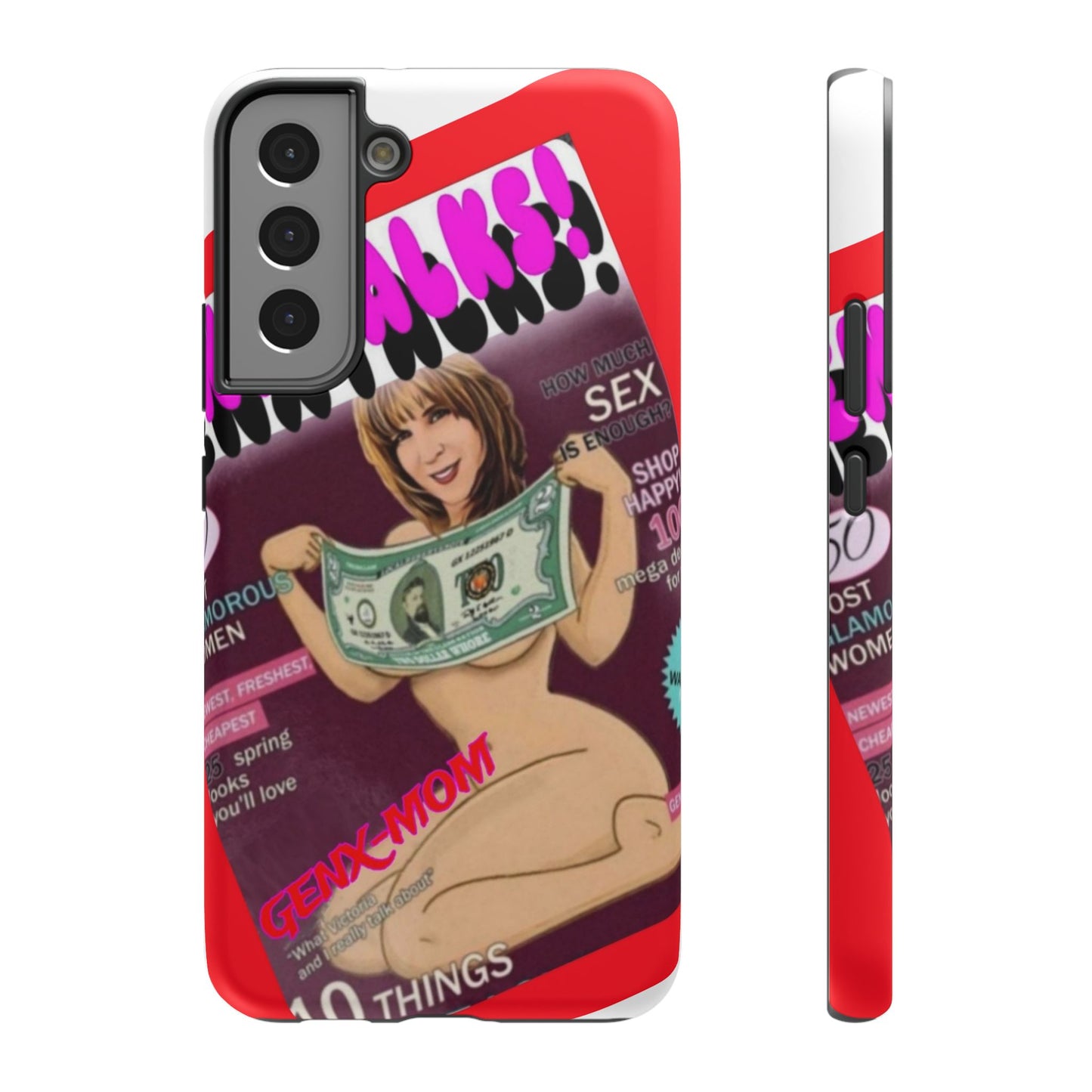 Gen X Mom-Impact-Resistant Phone Case - Retro Humor & Nostalgia