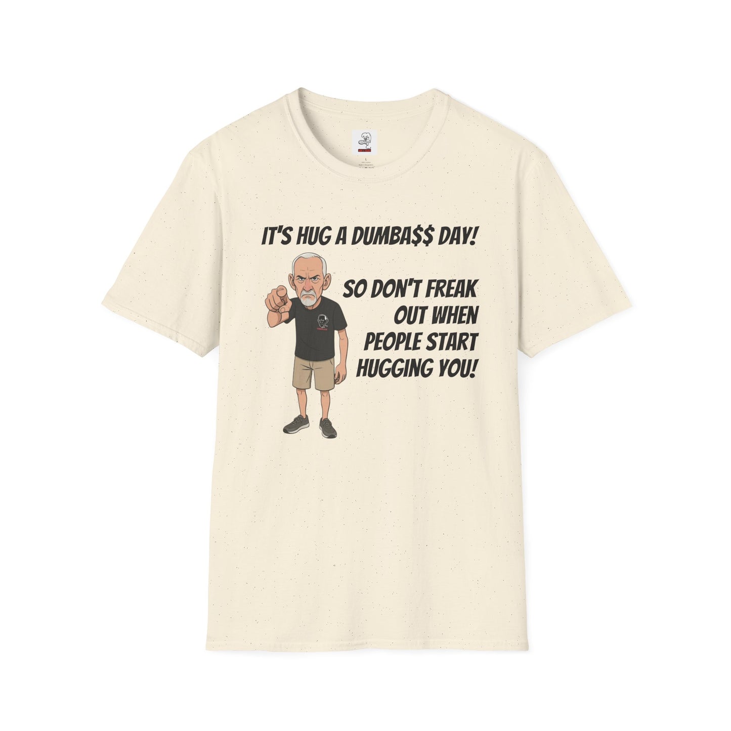 Sun Valley Fox Hug A Dumbass Day, Gift for Friends, Humorous Tee, Casual Wear