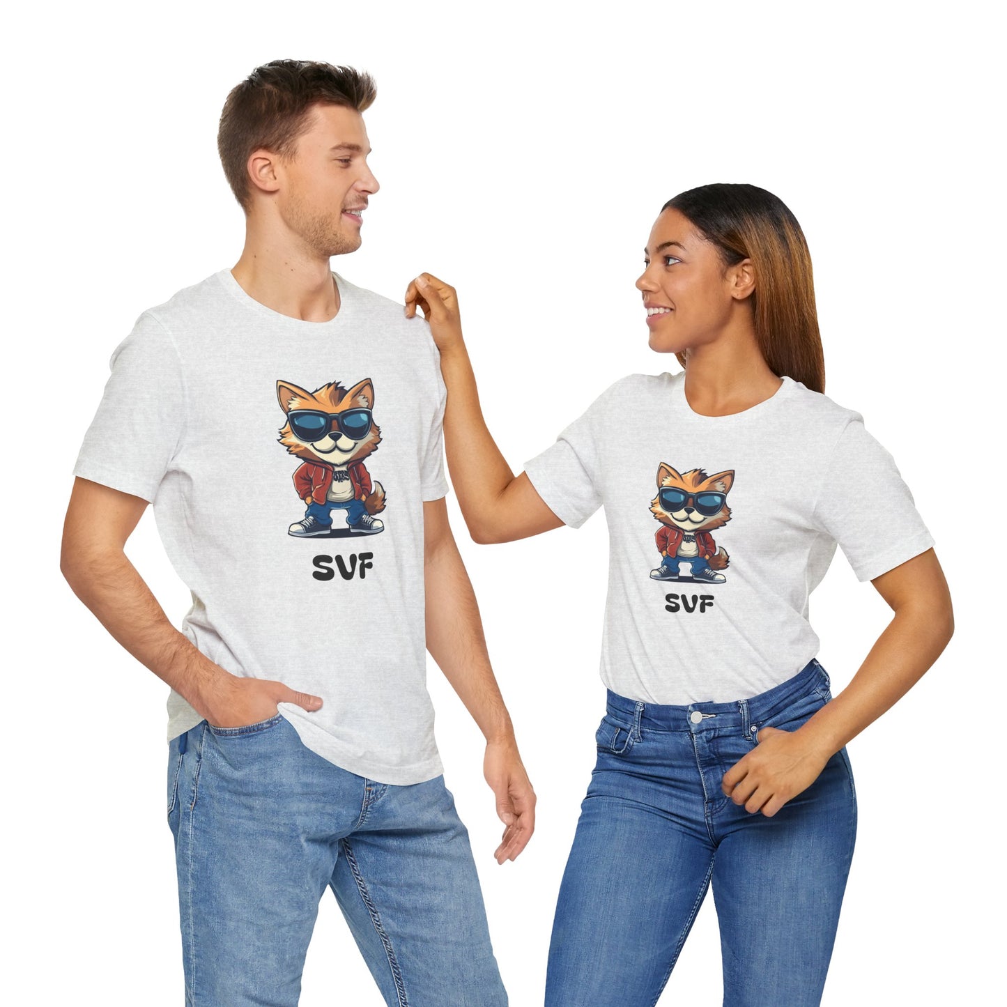 Cool Graphic Tee: Sun Valley Fox Nation, Fun Casual Wear,  Unique T-Shirt