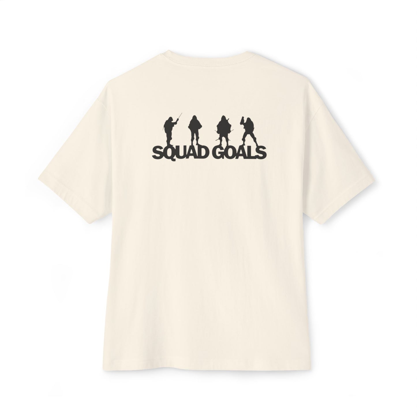 "Squad Goals"- (you know)-Unisex Oversized Boxy Tee - GXT