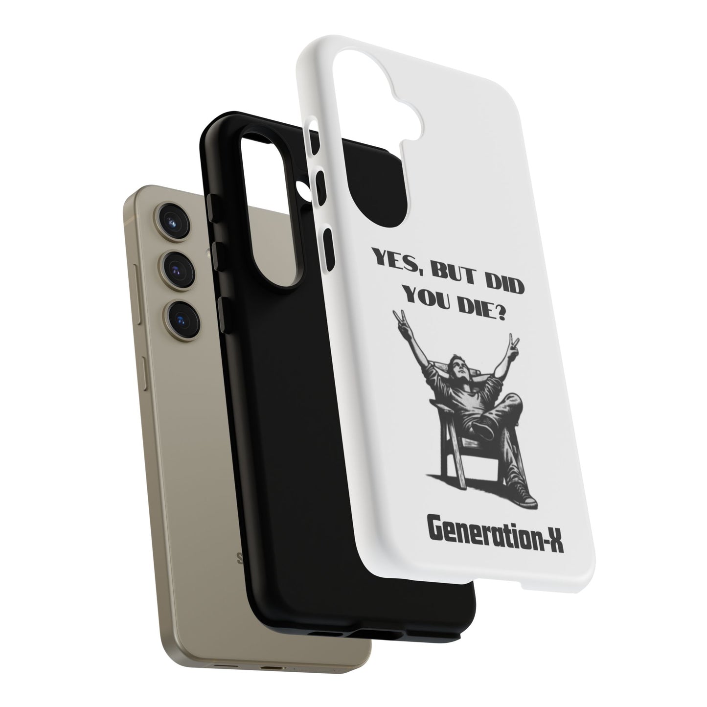 "Yes, But Did You Die?" - Cell phone case