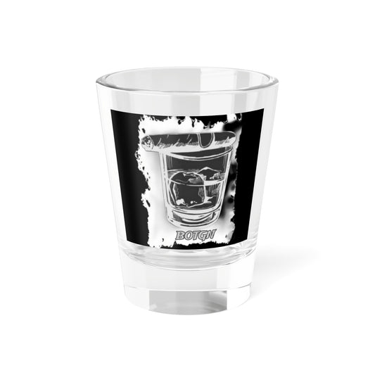 Cigar and BOTGN - shot glass