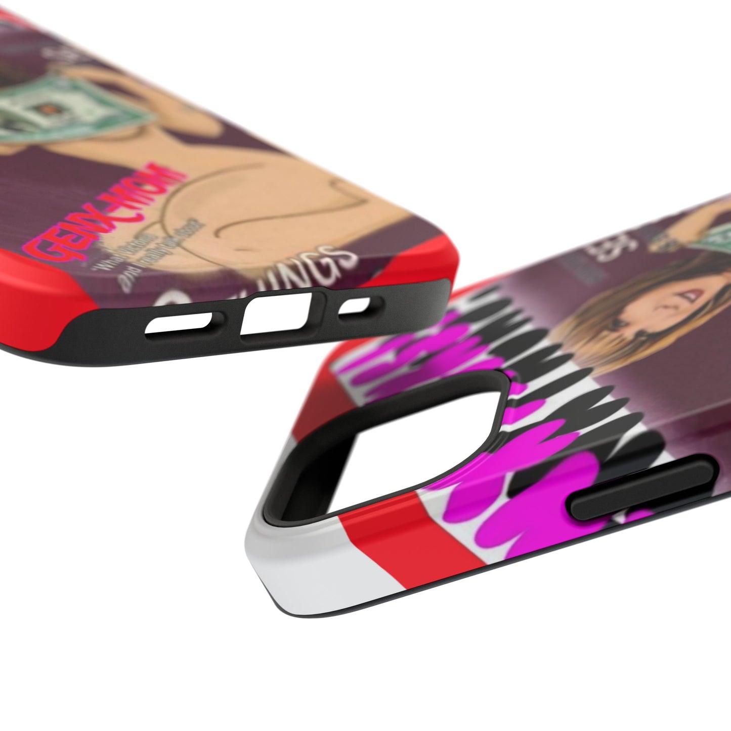 Gen X Mom-Impact-Resistant Phone Case - Retro Humor & Nostalgia