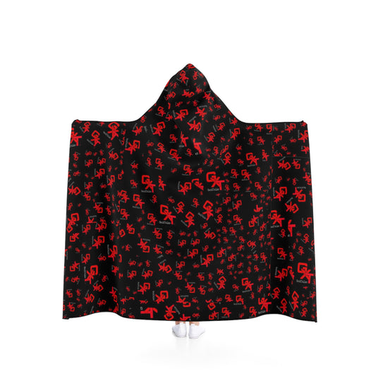 GXT red/black Hooded Blanket