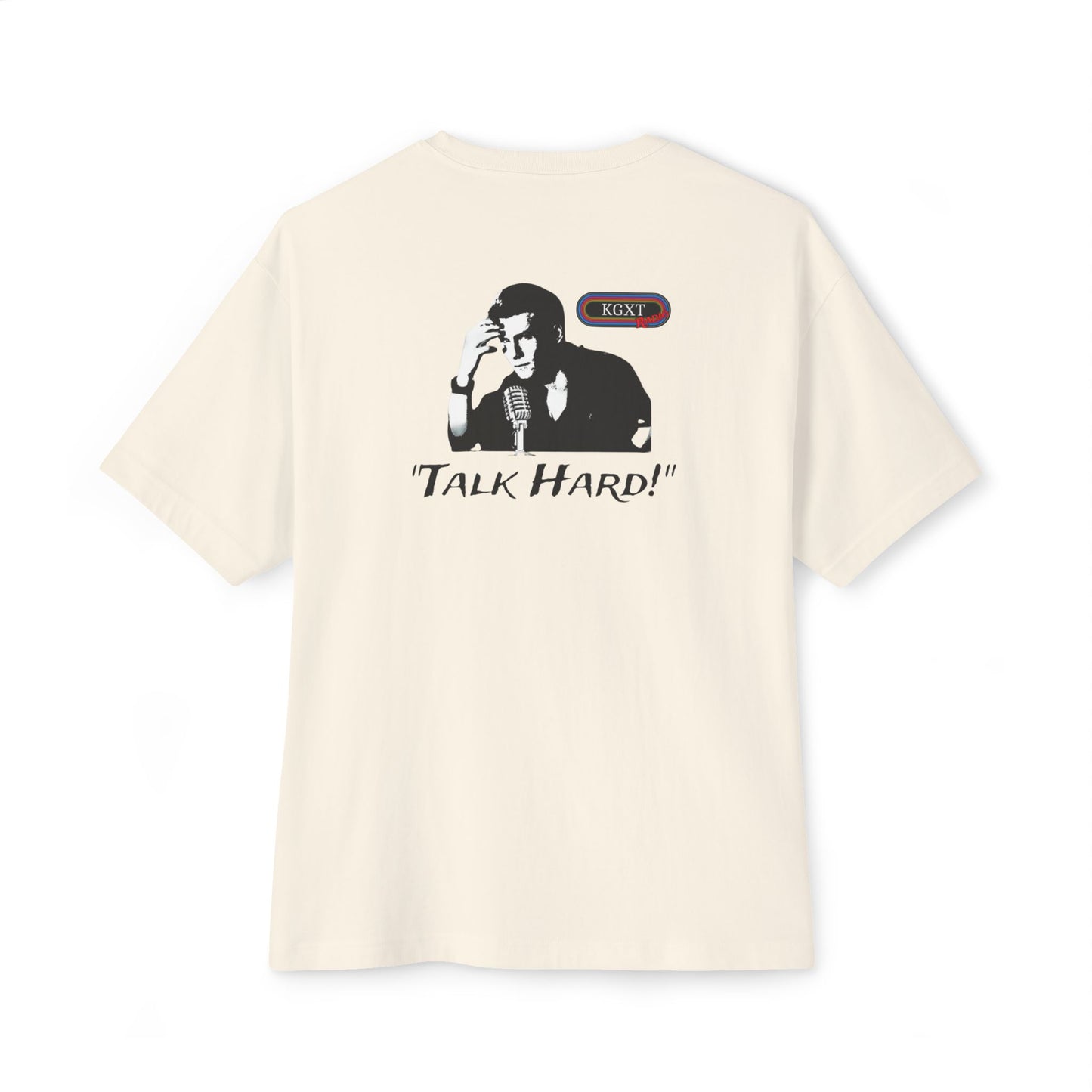 'Talk Hard!' Graphic - T-Shirt for Casual Style