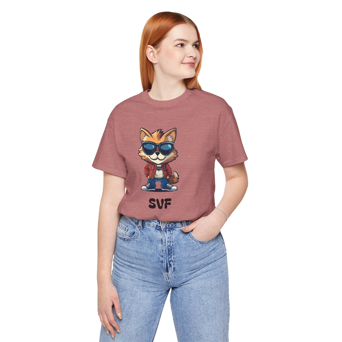 Cool Graphic Tee: Sun Valley Fox Nation, Fun Casual Wear,  Unique T-Shirt