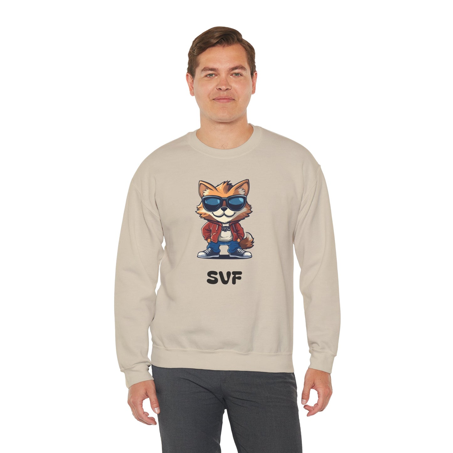 Sun Valley Fox Nation Crewneck Sweatshirt | Unisex Sweatshirt for Casual Wear