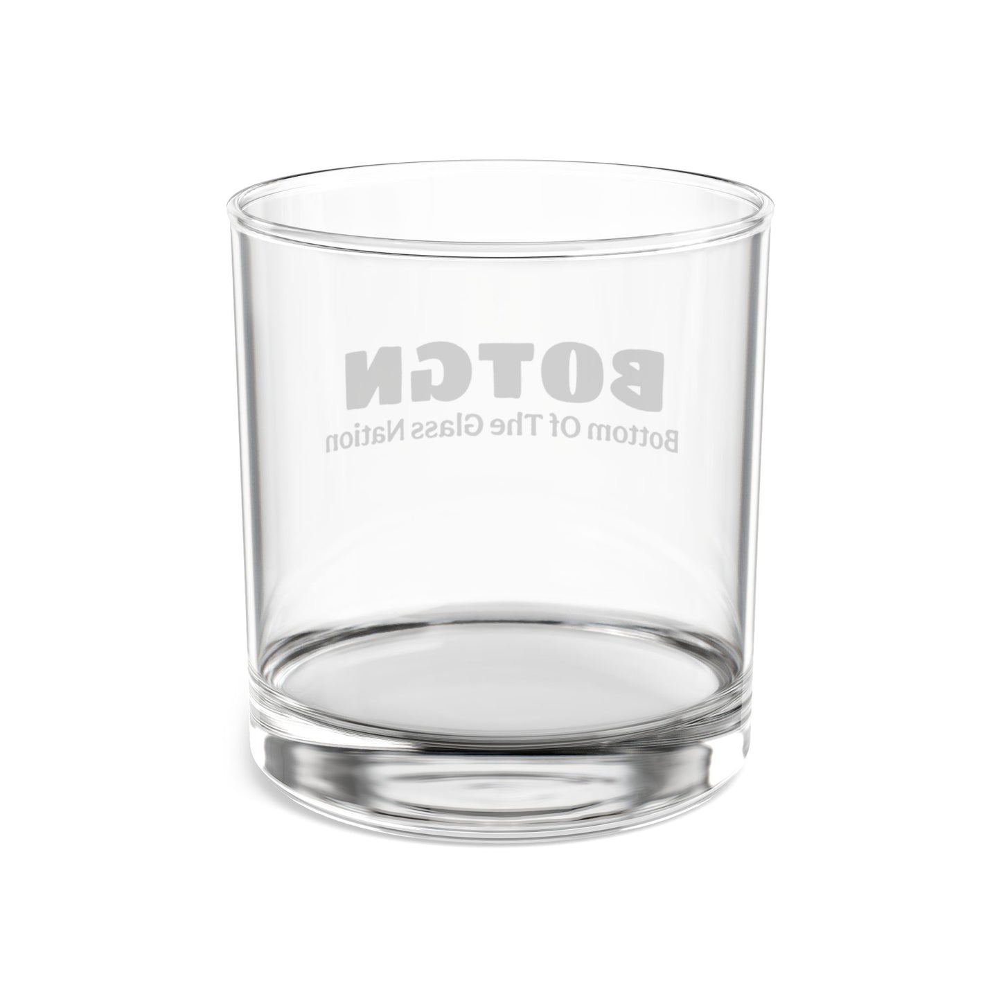 Bottom Of The Glass Nation-Rocks Glass, 10oz