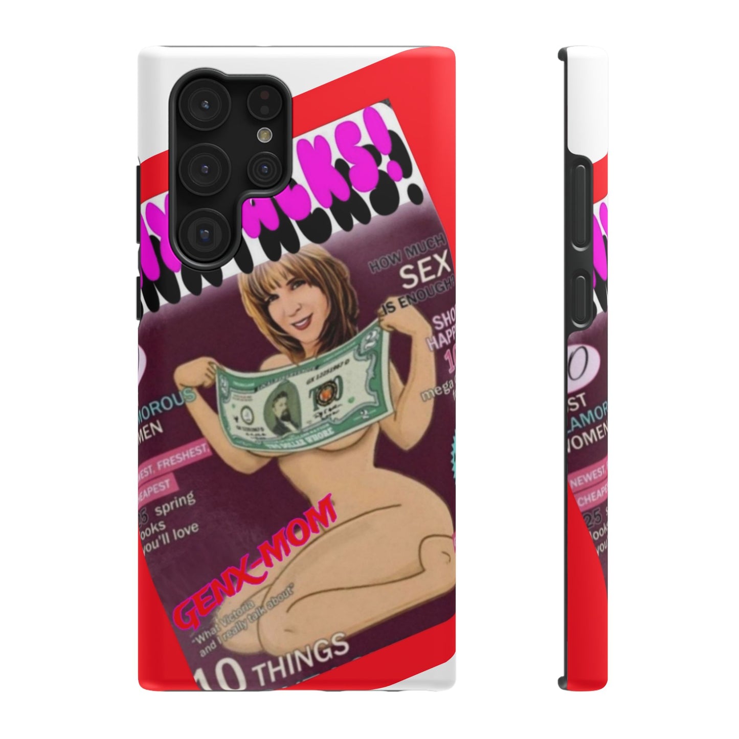 Gen X Mom-Impact-Resistant Phone Case - Retro Humor & Nostalgia