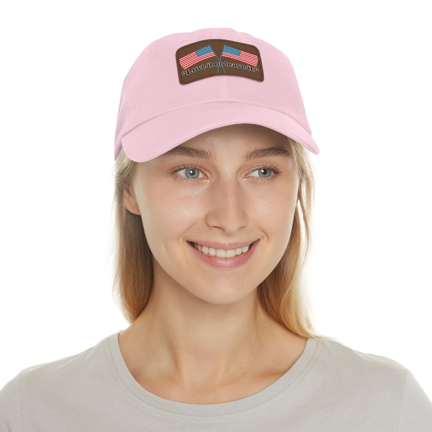 "Love it or leave it" Cap with patch