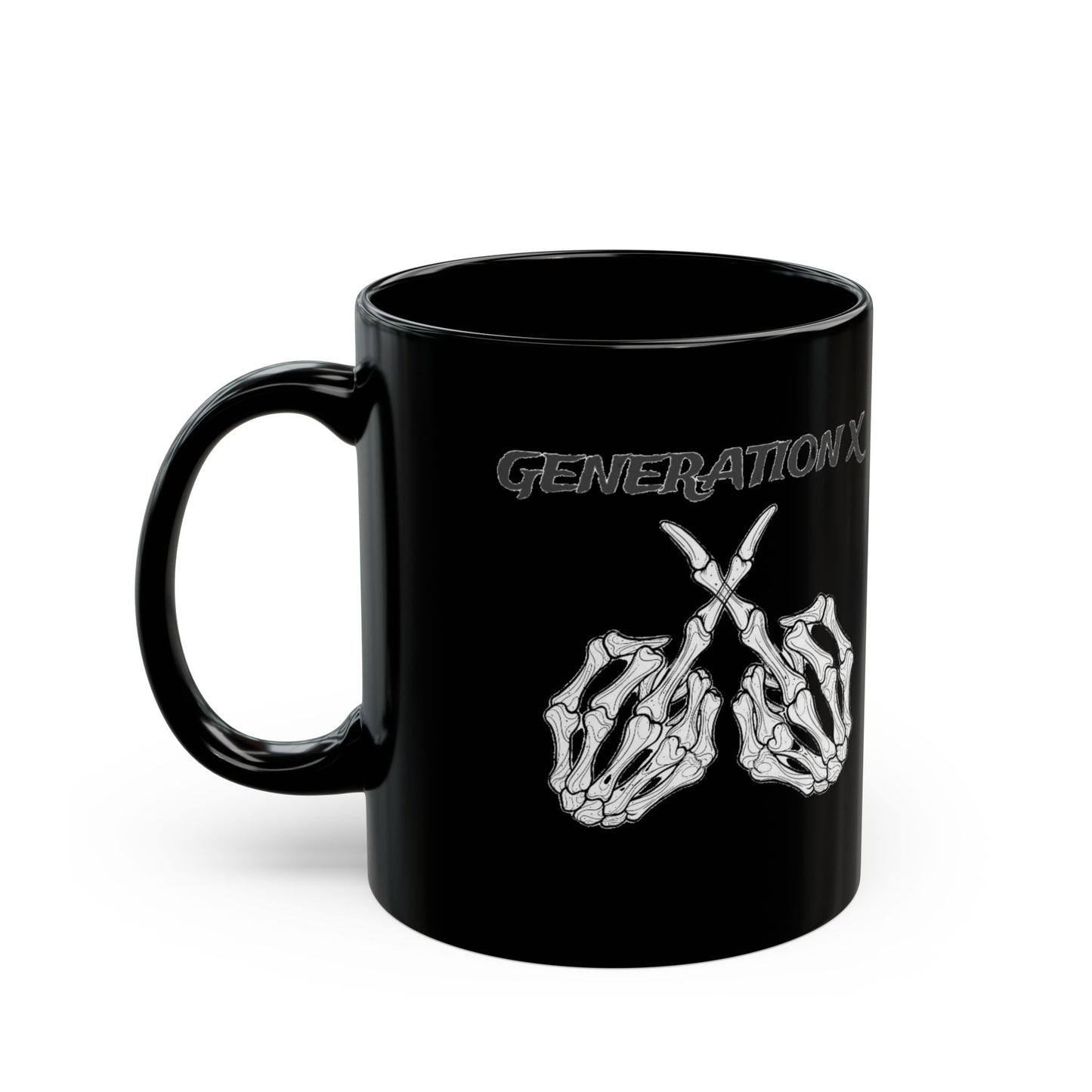 GenX Bones-Black Mug (11oz, 15oz)