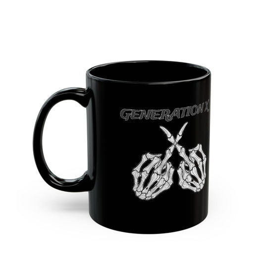 GenX Bones-Black Mug (11oz, 15oz)