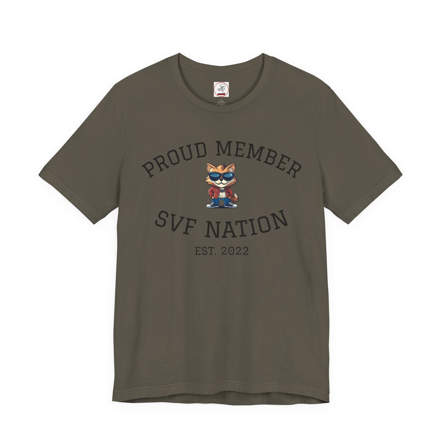 SVF Nation Proud Member Tee - Unisex T-Shirt for Fans, Casual Wear, Birthday Gifts, Team Spirit, Community Love