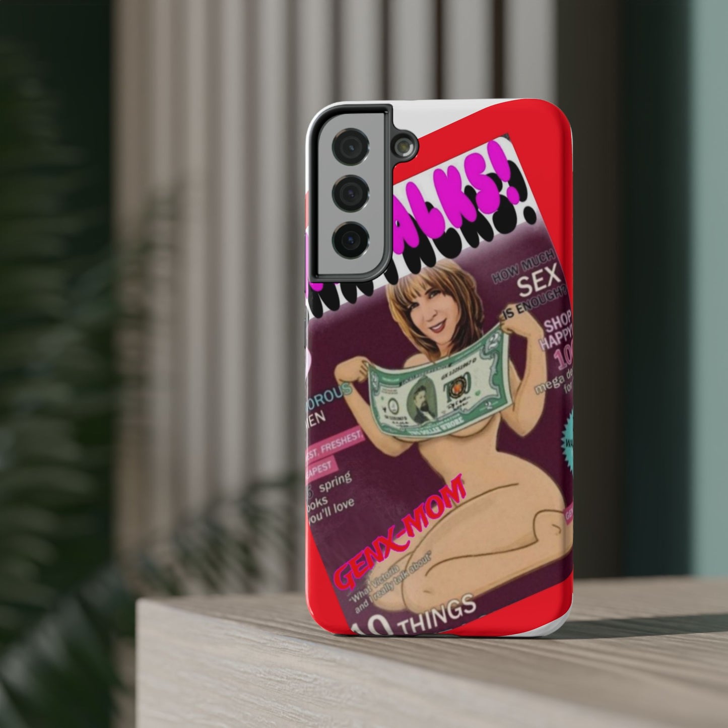 Gen X Mom-Impact-Resistant Phone Case - Retro Humor & Nostalgia