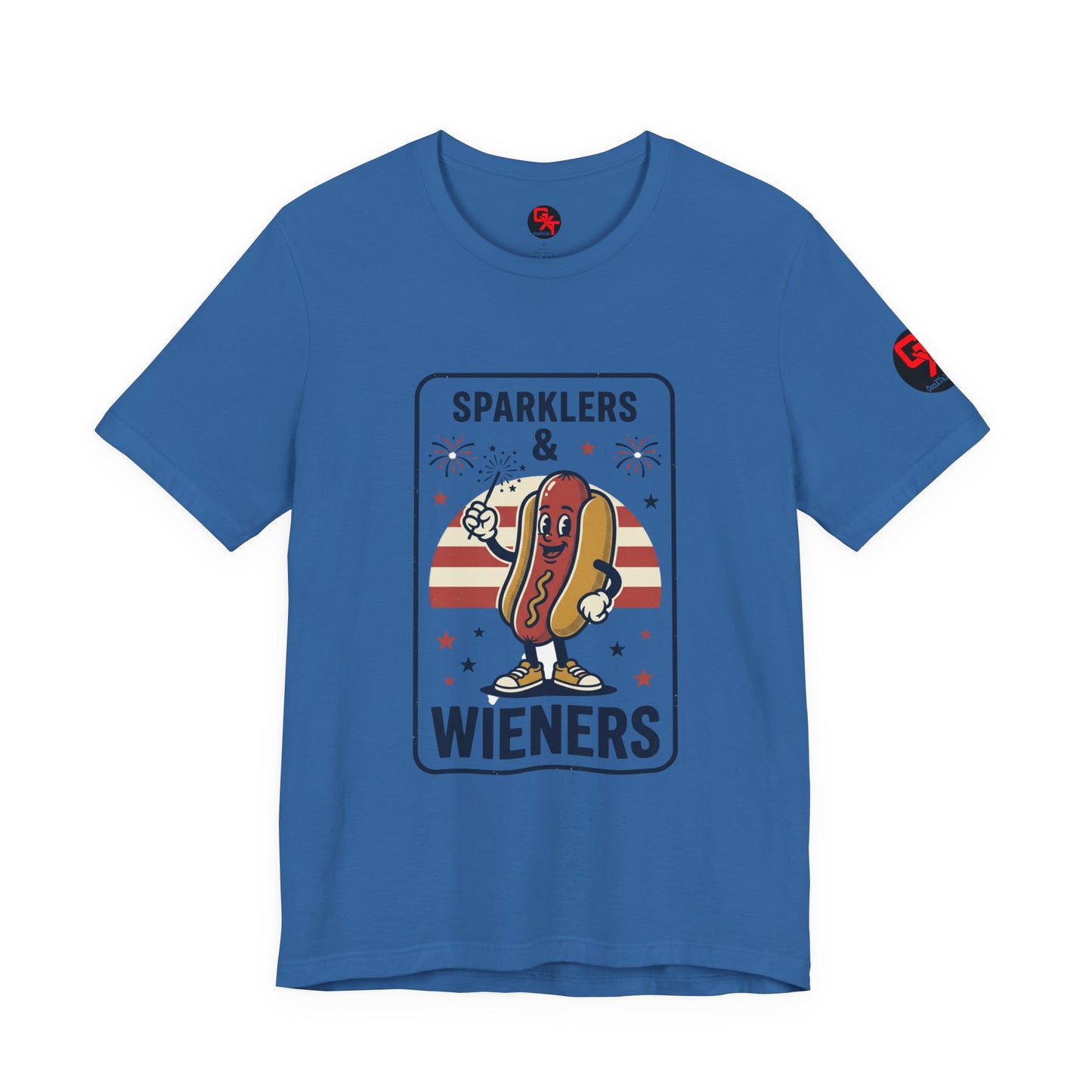 Sparklers & Wieners Hot Dog Tee
