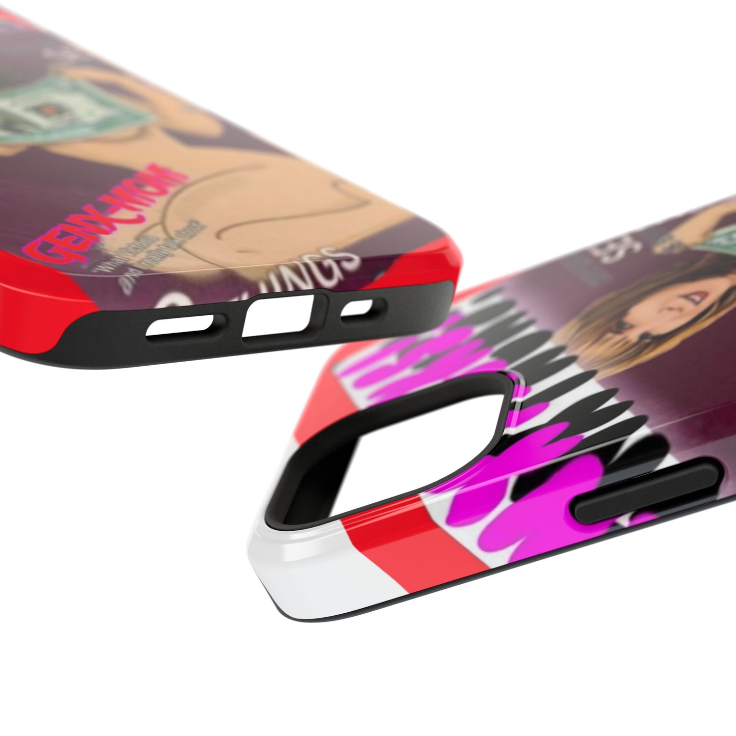 Gen X Mom-Impact-Resistant Phone Case - Retro Humor & Nostalgia