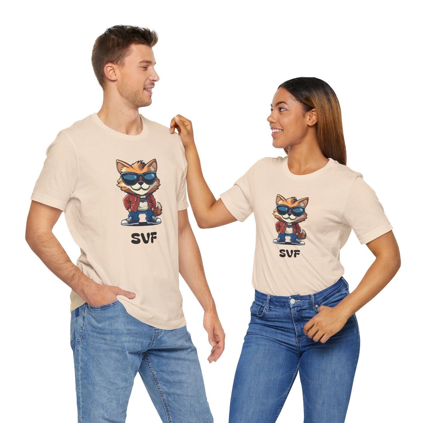 Cool Graphic Tee: Sun Valley Fox Nation, Fun Casual Wear,  Unique T-Shirt