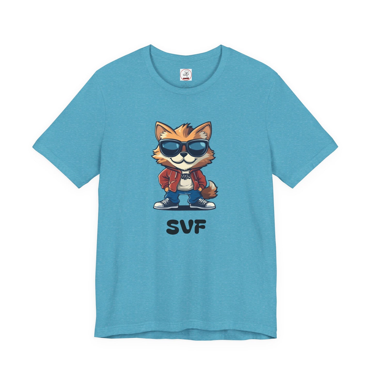 Cool Graphic Tee: Sun Valley Fox Nation, Fun Casual Wear,  Unique T-Shirt