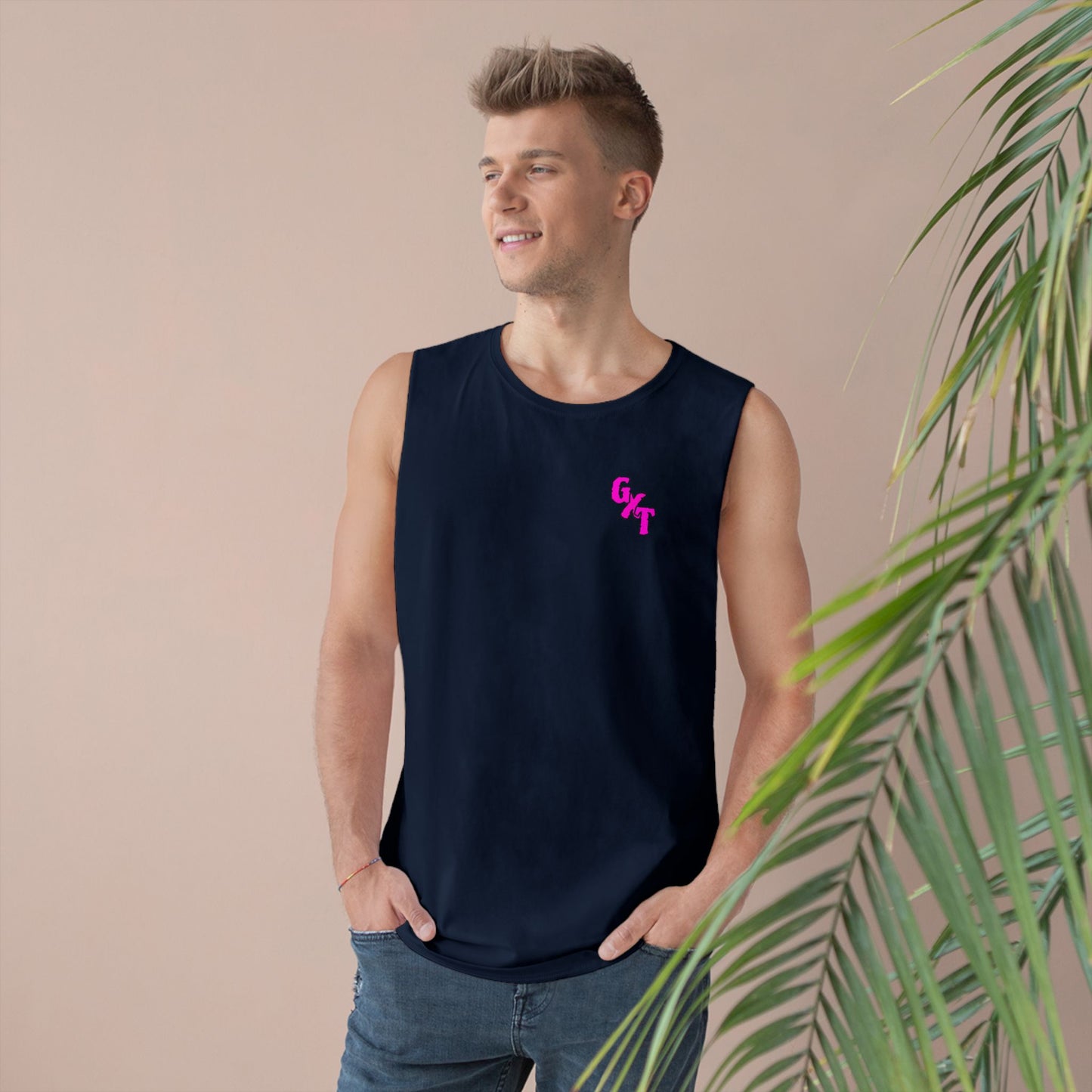 GXT-Pink-- Casual Summer Top with Playful Design