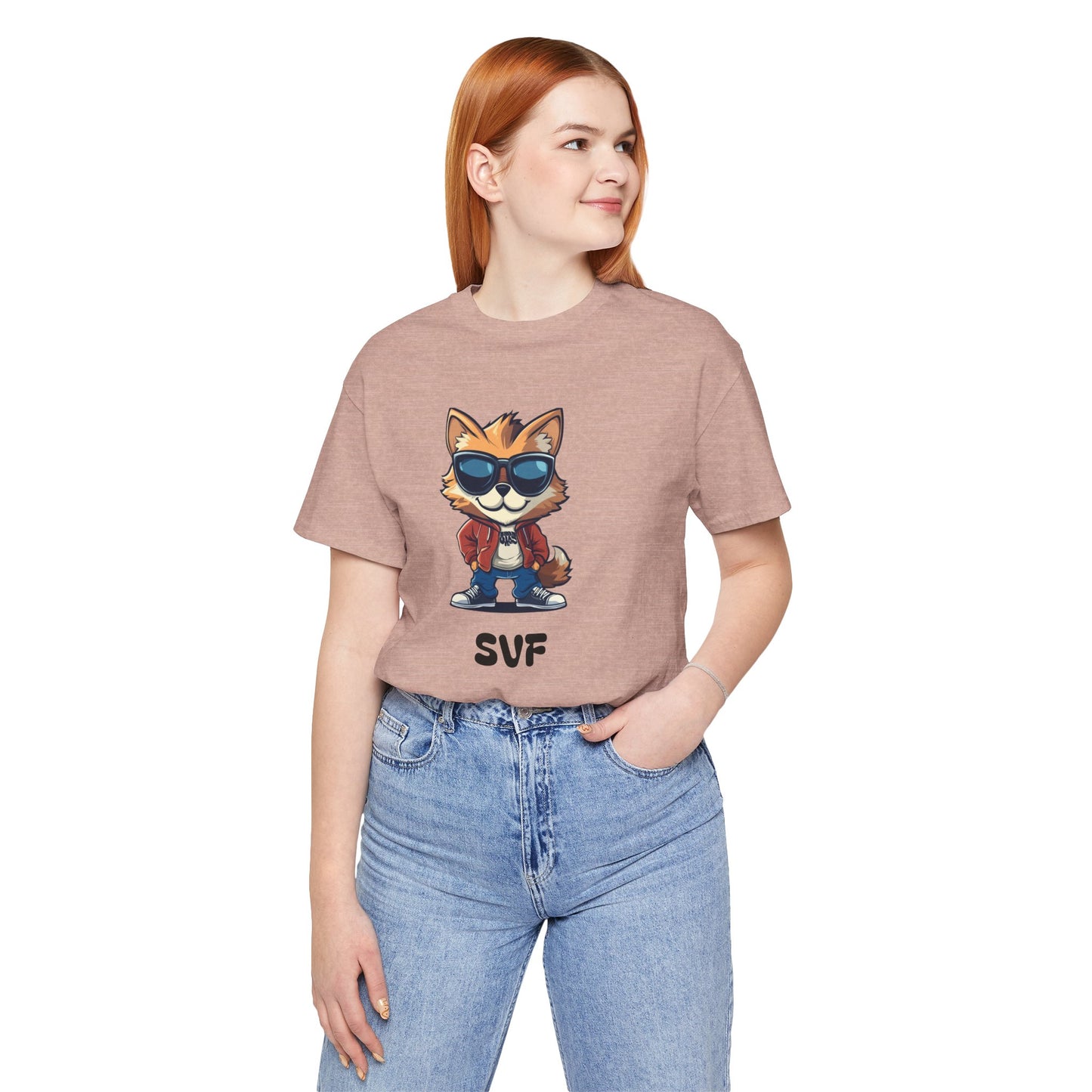 Cool Graphic Tee: Sun Valley Fox Nation, Fun Casual Wear,  Unique T-Shirt