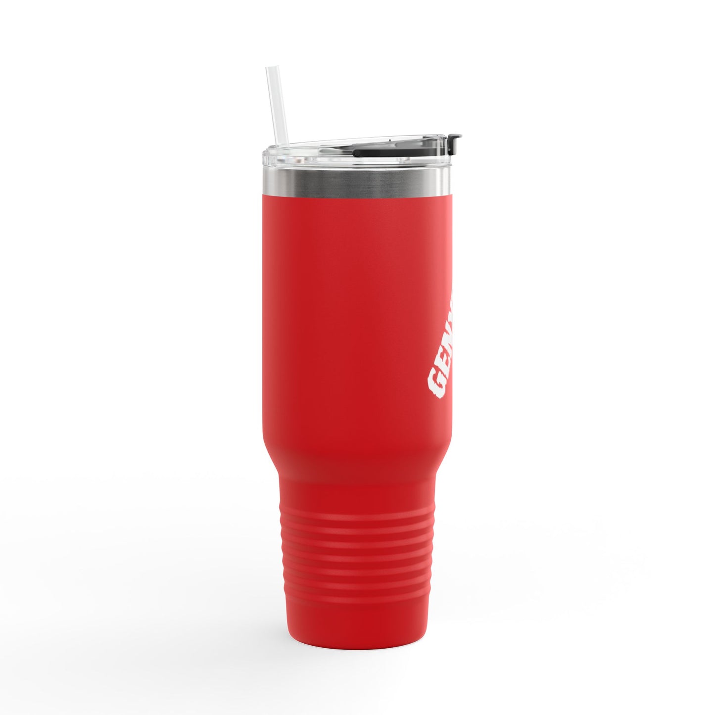 GENXTALK's Insulated Travel Mug - 40oz Red Auto Coffee Cup