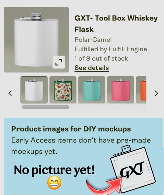 GXT- Tool Box Whiskey Flask