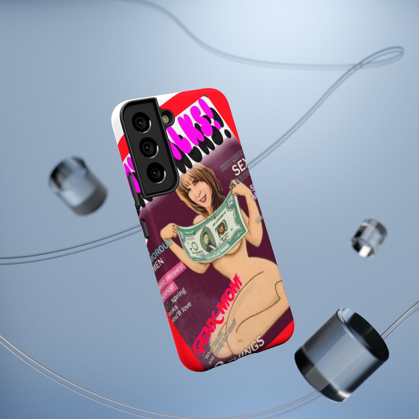 Gen X Mom-Impact-Resistant Phone Case - Retro Humor & Nostalgia