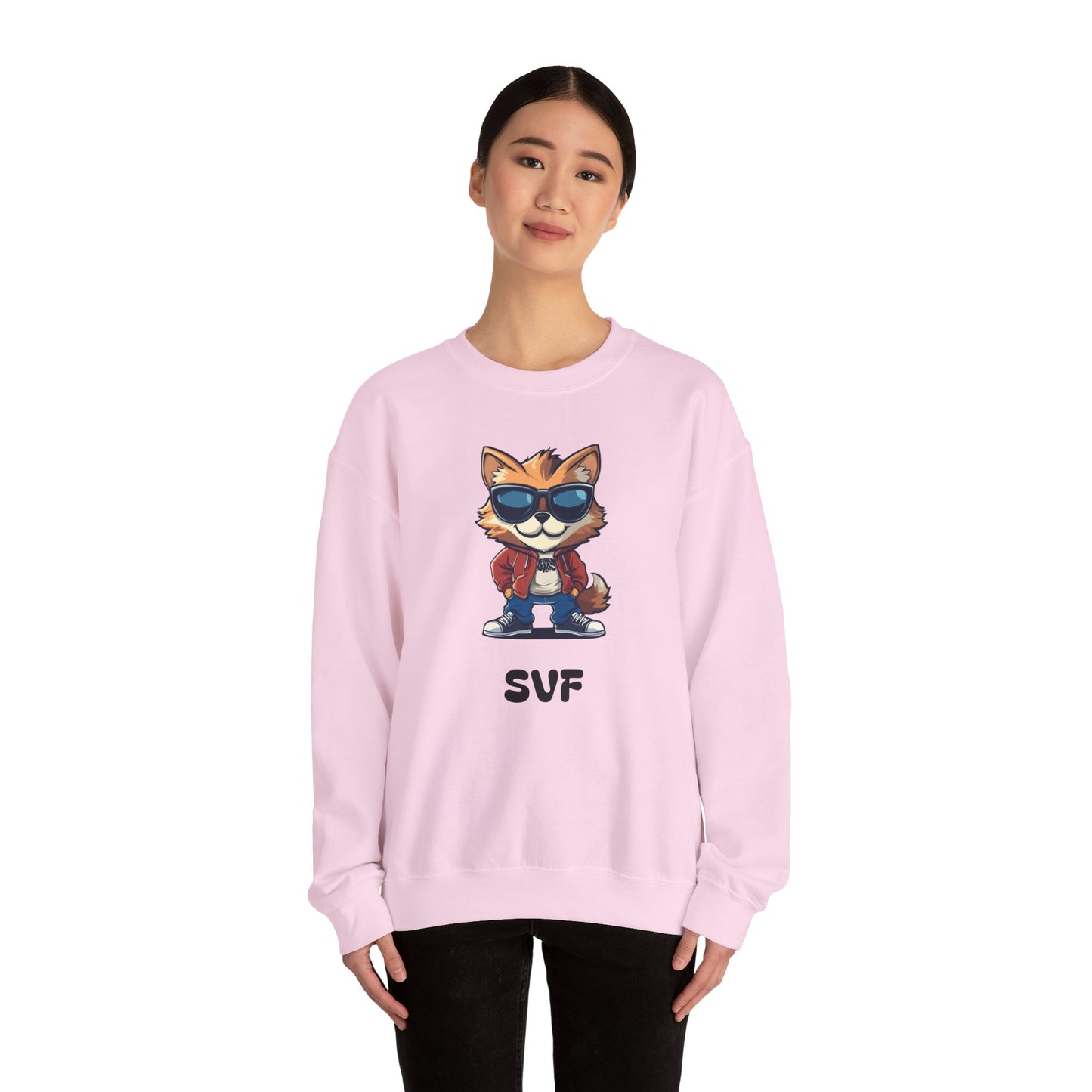 Sun Valley Fox Nation Crewneck Sweatshirt | Unisex Sweatshirt for Casual Wear