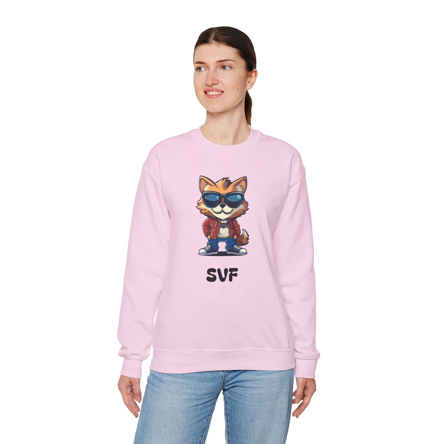 Sun Valley Fox Nation Crewneck Sweatshirt | Unisex Sweatshirt for Casual Wear