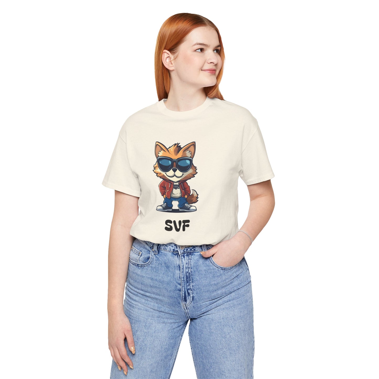 Cool Graphic Tee: Sun Valley Fox Nation, Fun Casual Wear,  Unique T-Shirt