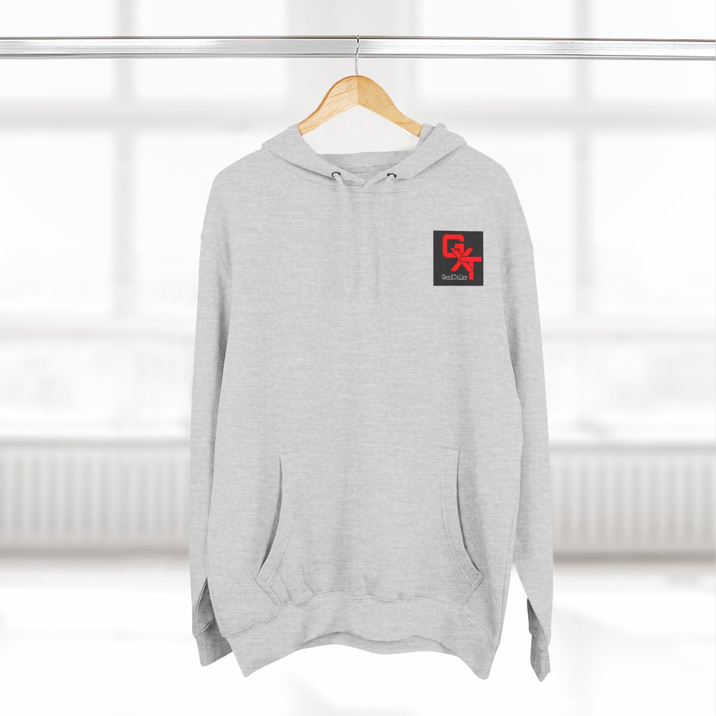 GXT Logo Hoodie — Three-Panel Fleece Pullover