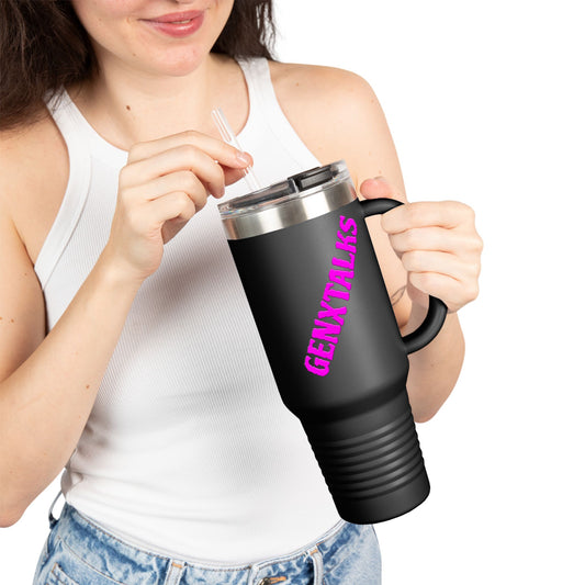 GENXTALK's Insulated Travel Mug - 40oz Lightweight Coffee Thermos for On-the-Go Hydration