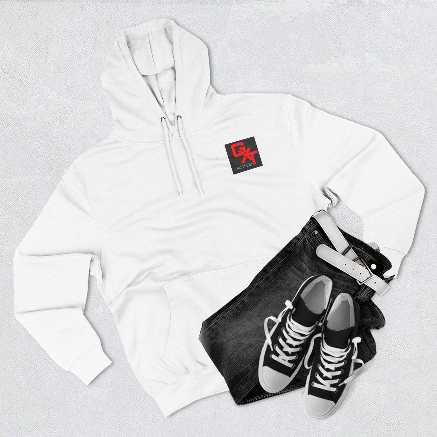 GXT Logo Hoodie — Three-Panel Fleece Pullover
