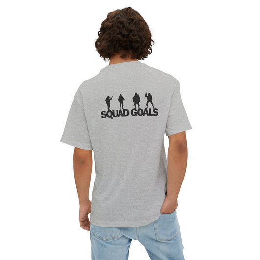 "Squad Goals"- (you know)-Unisex Oversized Boxy Tee - GXT