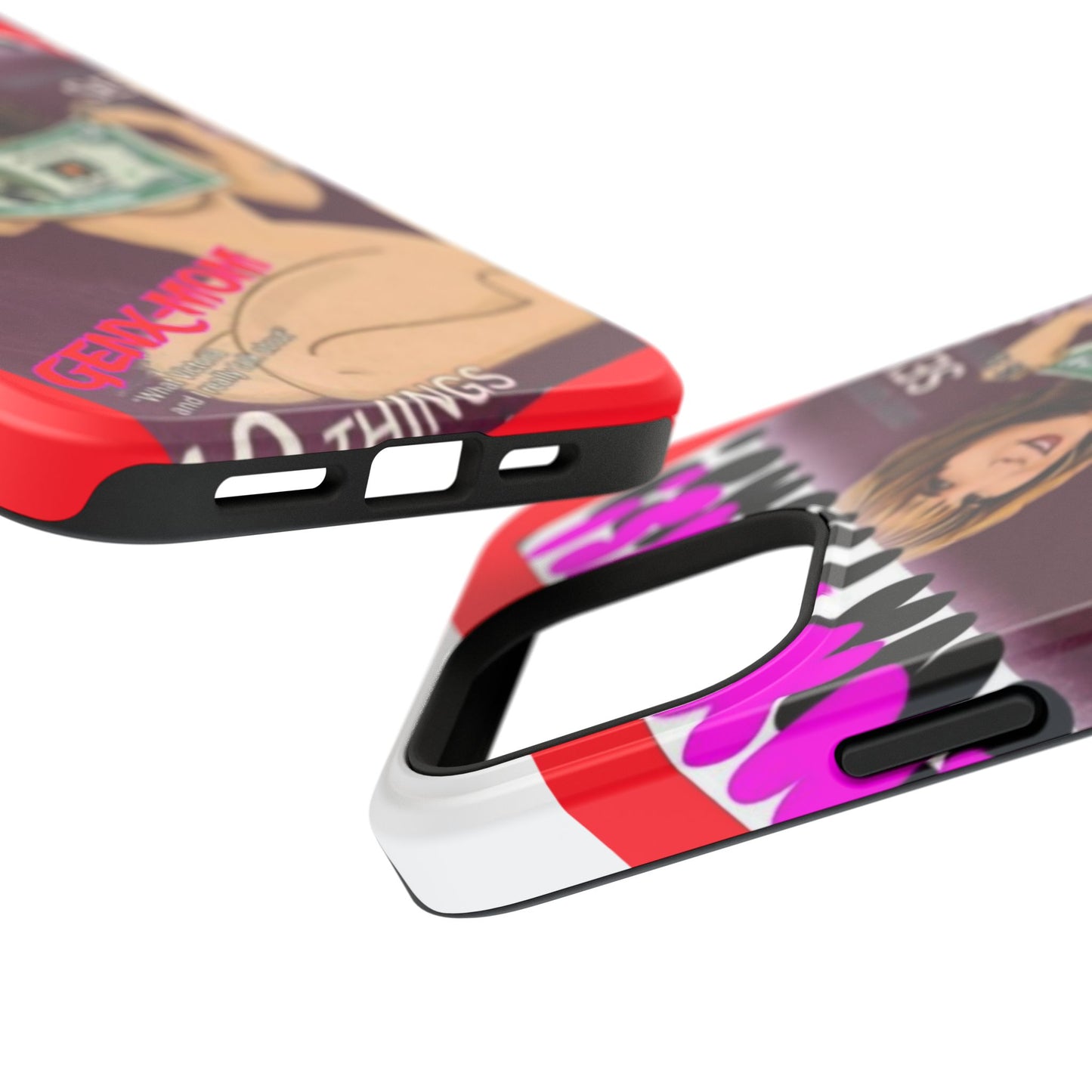Gen X Mom-Impact-Resistant Phone Case - Retro Humor & Nostalgia
