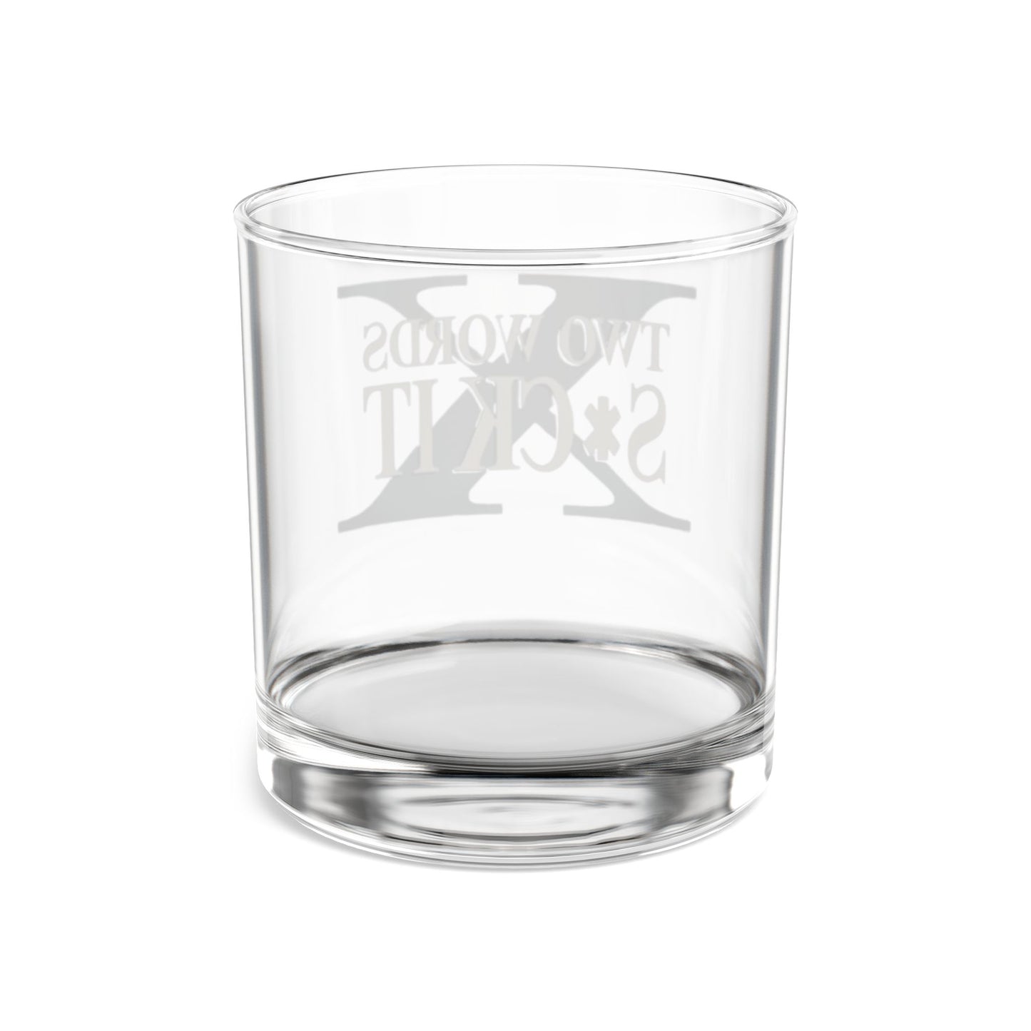 Two words "S*CK IT!" - Generation X Rock Glass