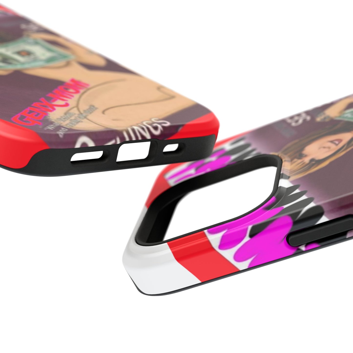 Gen X Mom-Impact-Resistant Phone Case - Retro Humor & Nostalgia