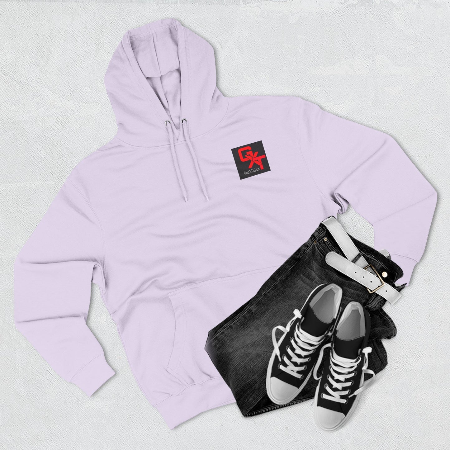 GXT Logo Hoodie — Three-Panel Fleece Pullover