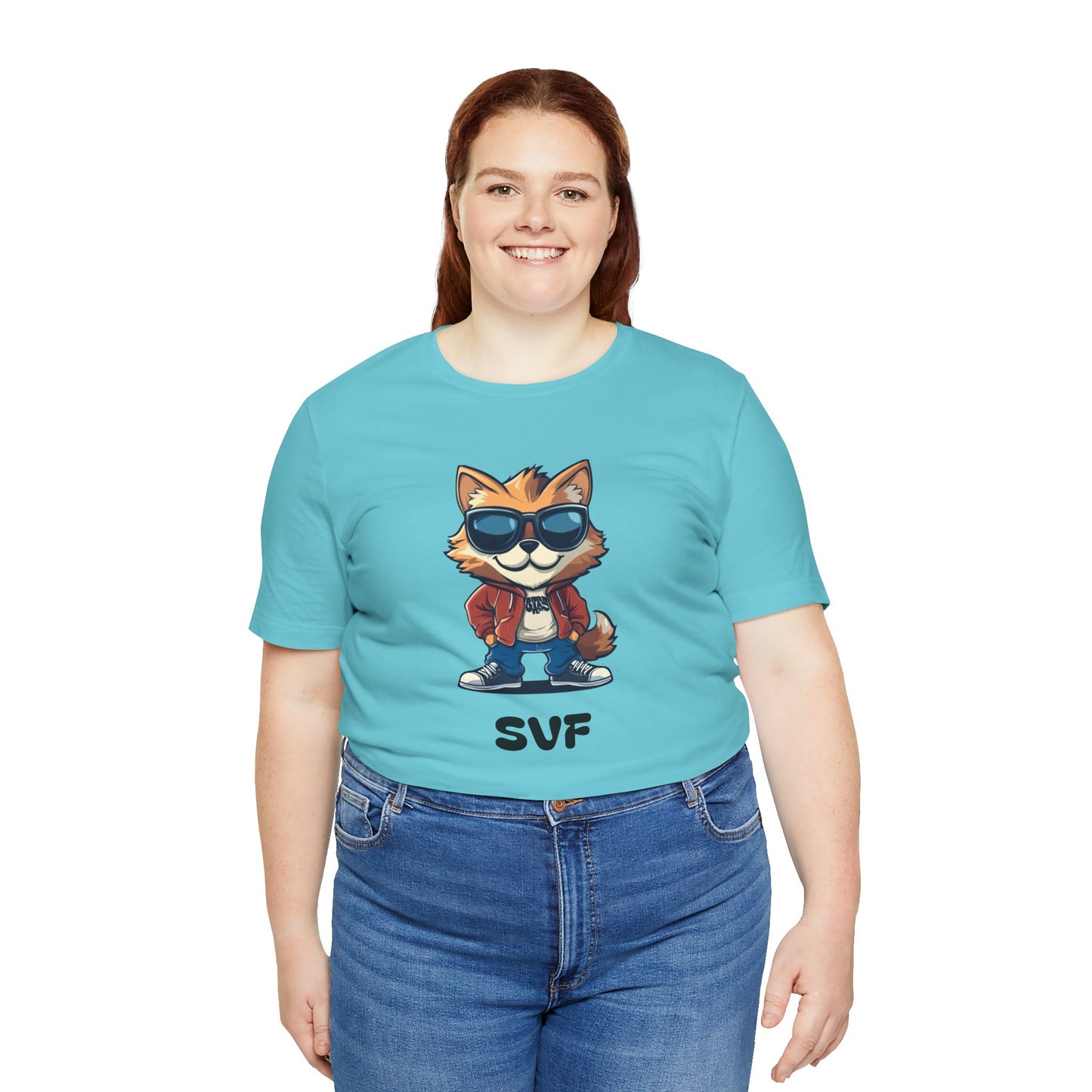 Cool Graphic Tee: Sun Valley Fox Nation, Fun Casual Wear,  Unique T-Shirt