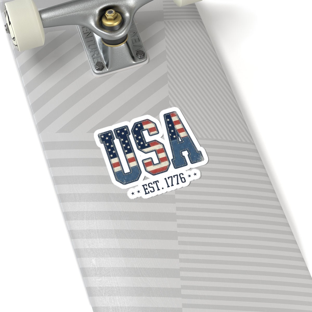 USA Est. 1776 Kiss-Cut Sticker | Vintage Americana 4th of July