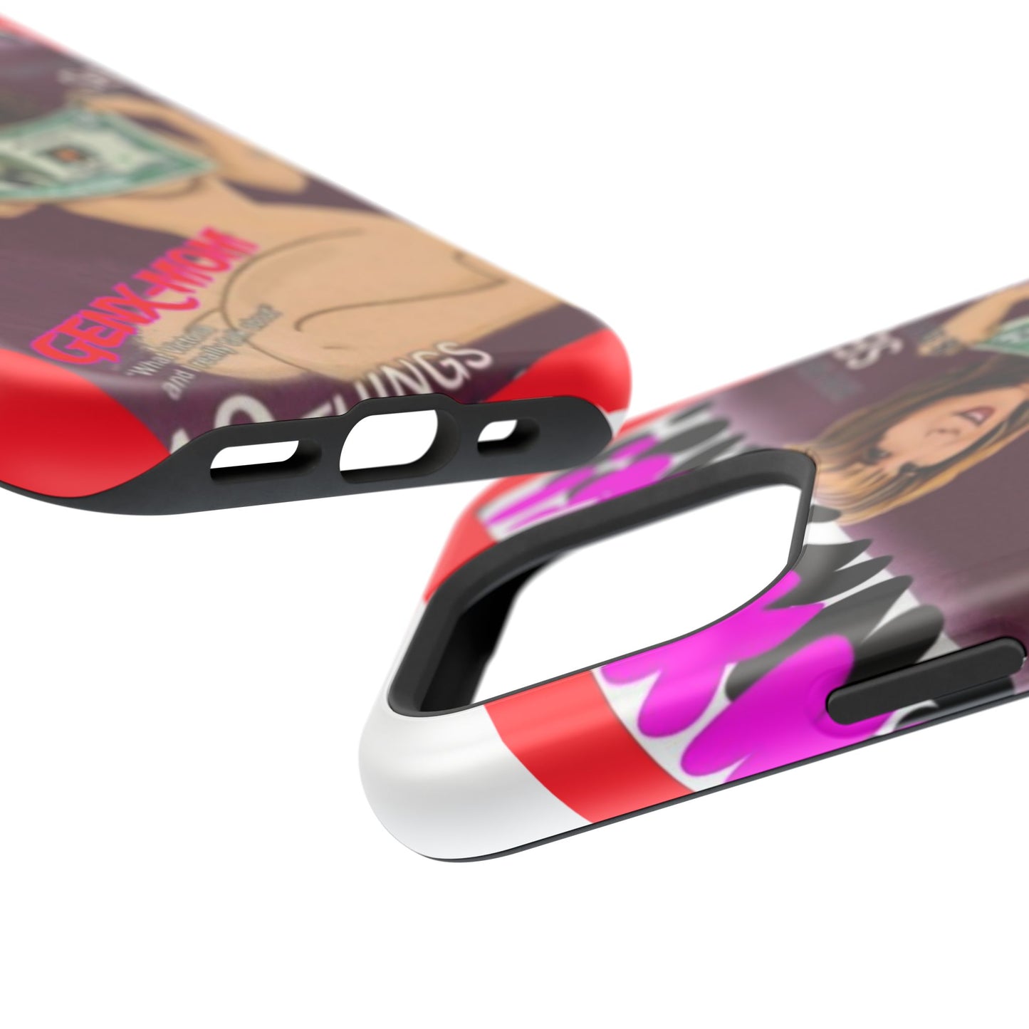 Gen X Mom-Impact-Resistant Phone Case - Retro Humor & Nostalgia