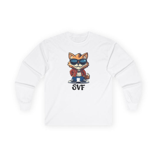 SUN VALLEY FOX Graphic Long Sleeve Tee, Retro Fox Shirt, Sun Valley Fox Nation, Cozy Everyday Wear