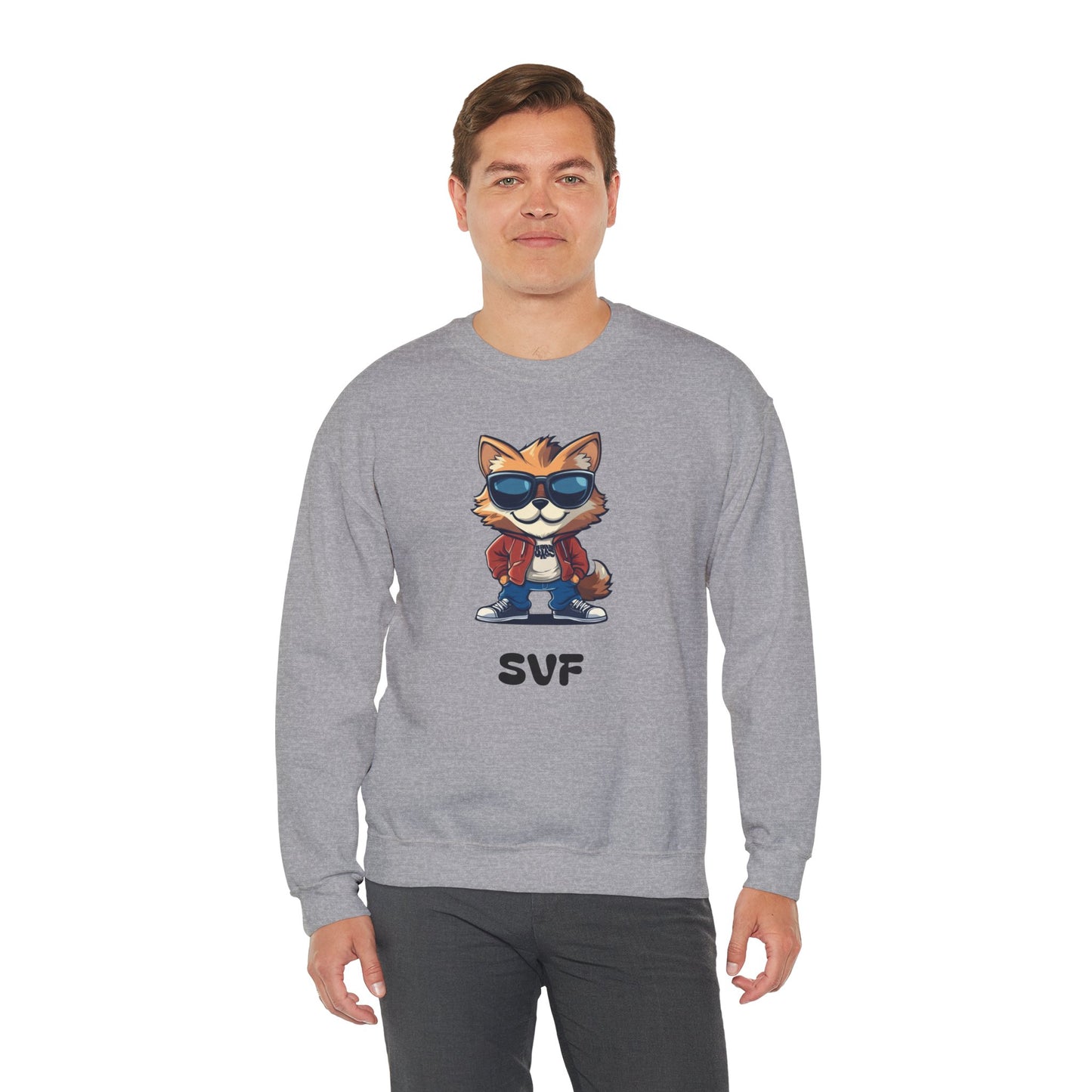 Sun Valley Fox Nation Crewneck Sweatshirt | Unisex Sweatshirt for Casual Wear