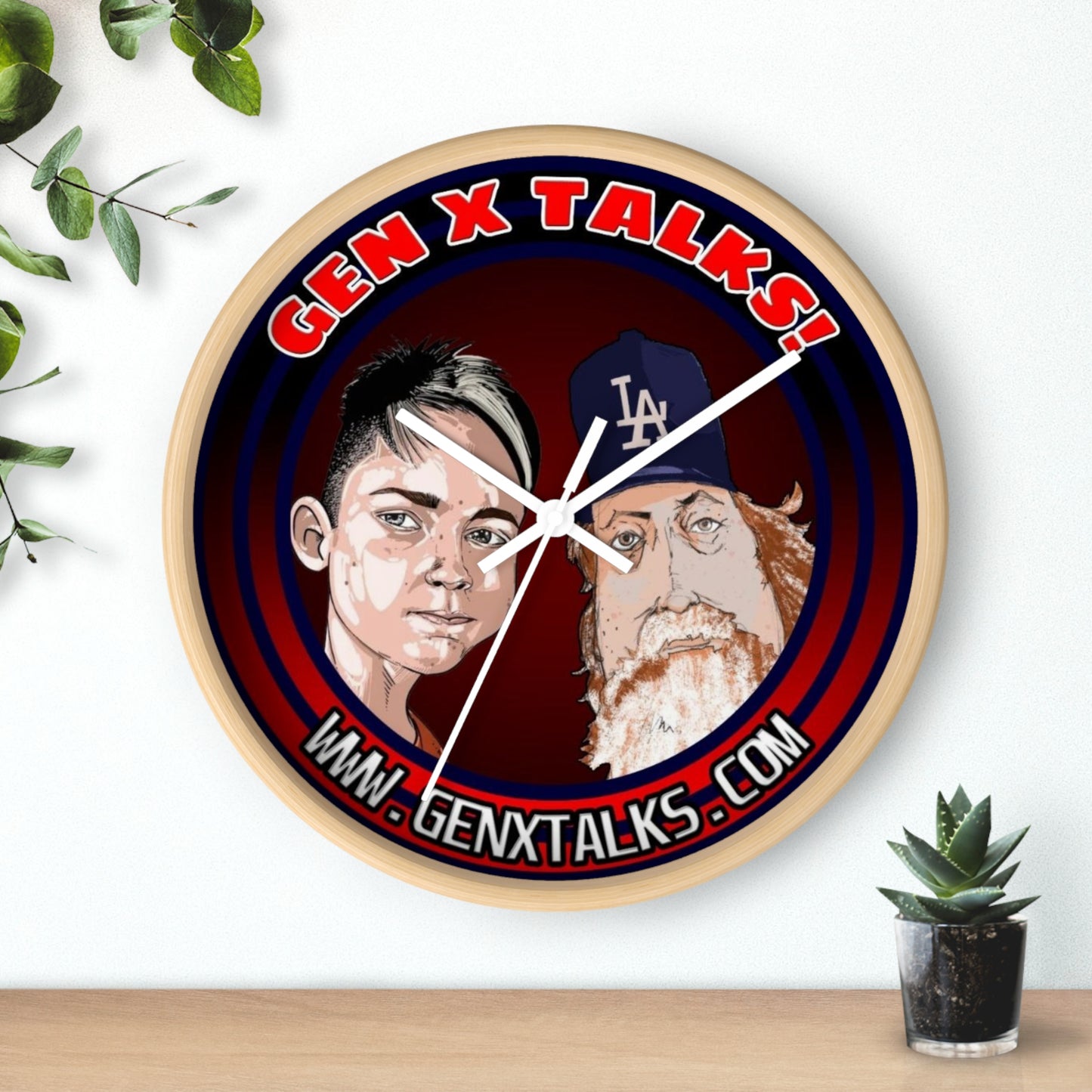 The Original Logo-GXT-Clock