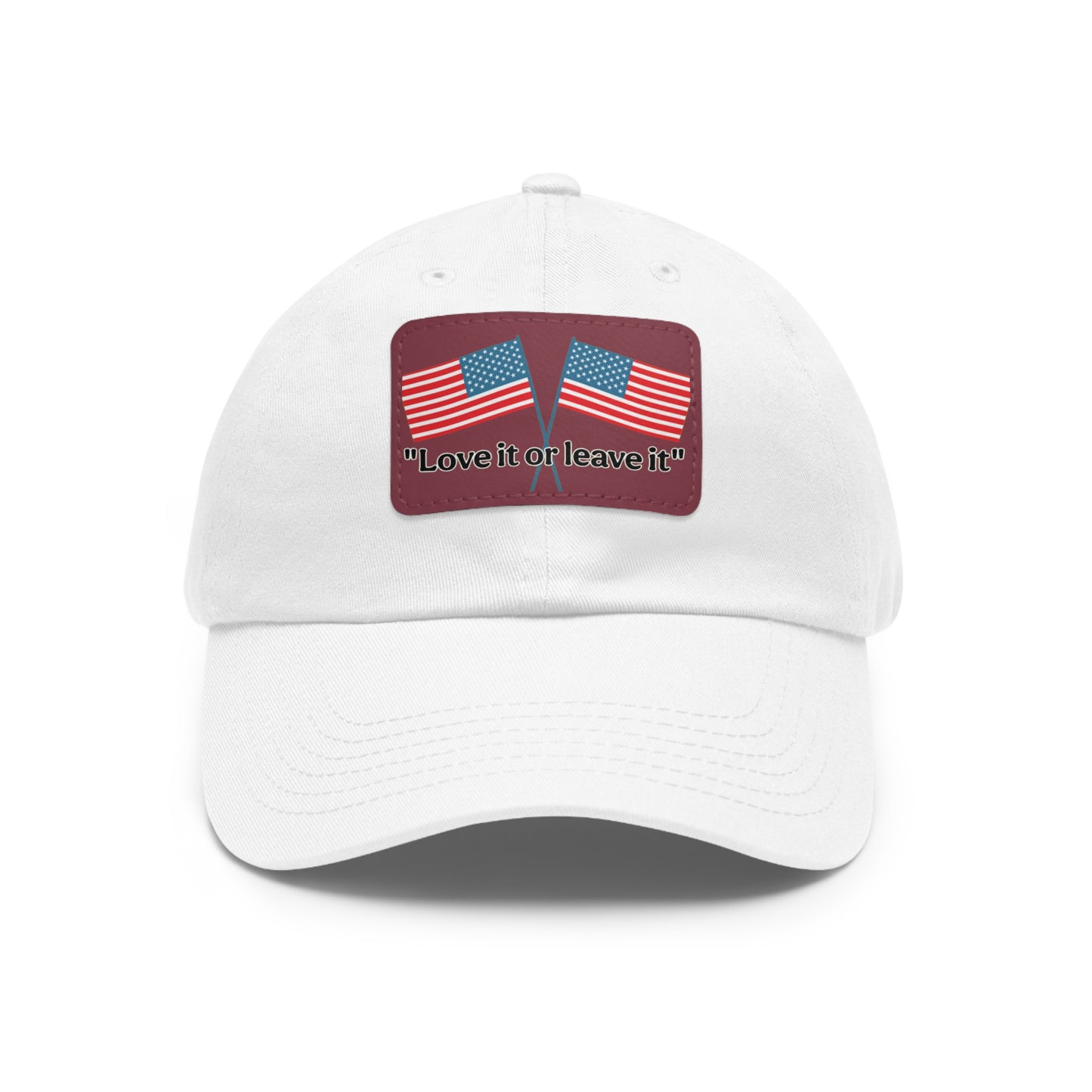 "Love it or leave it" Cap with patch