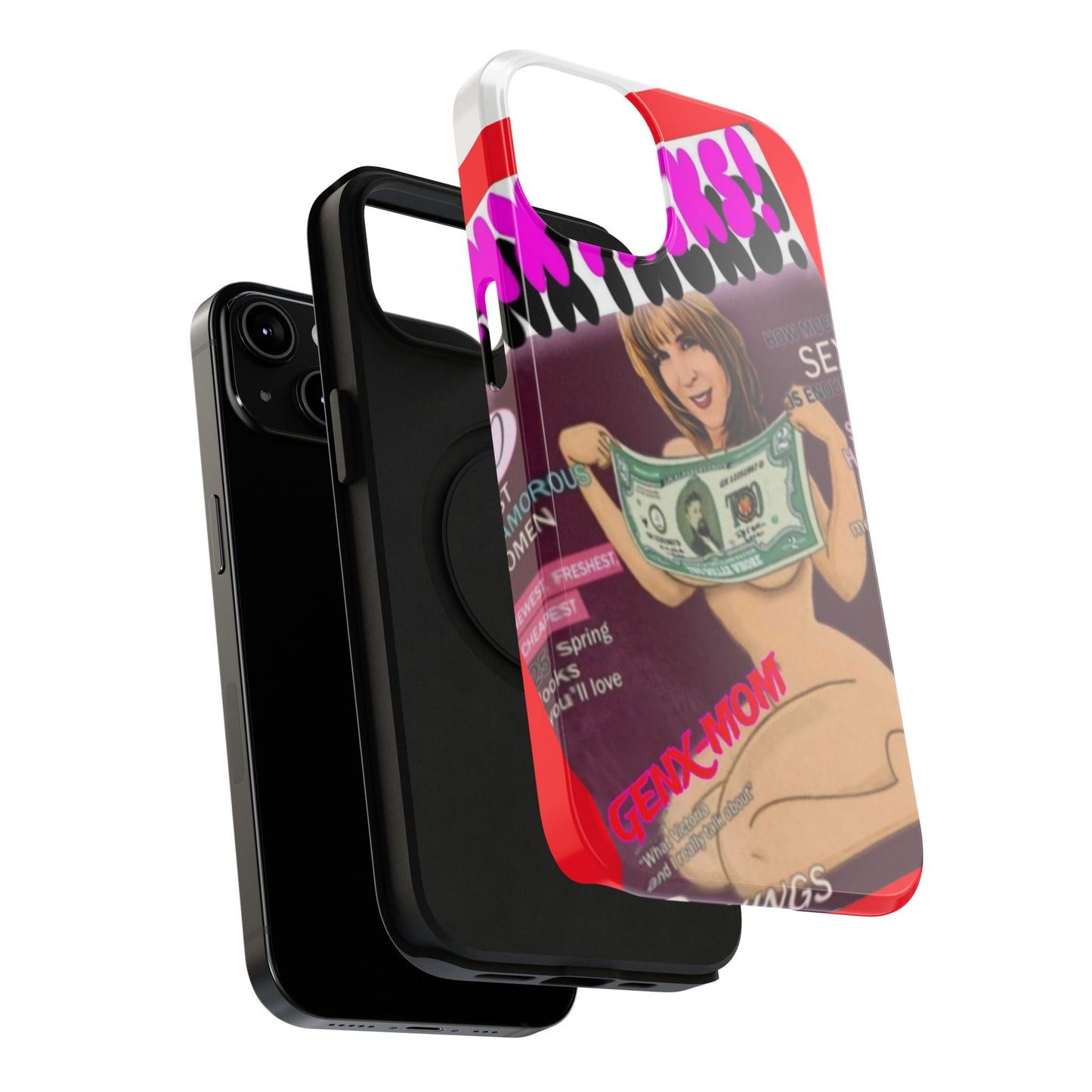 Gen X Mom-Impact-Resistant Phone Case - Retro Humor & Nostalgia
