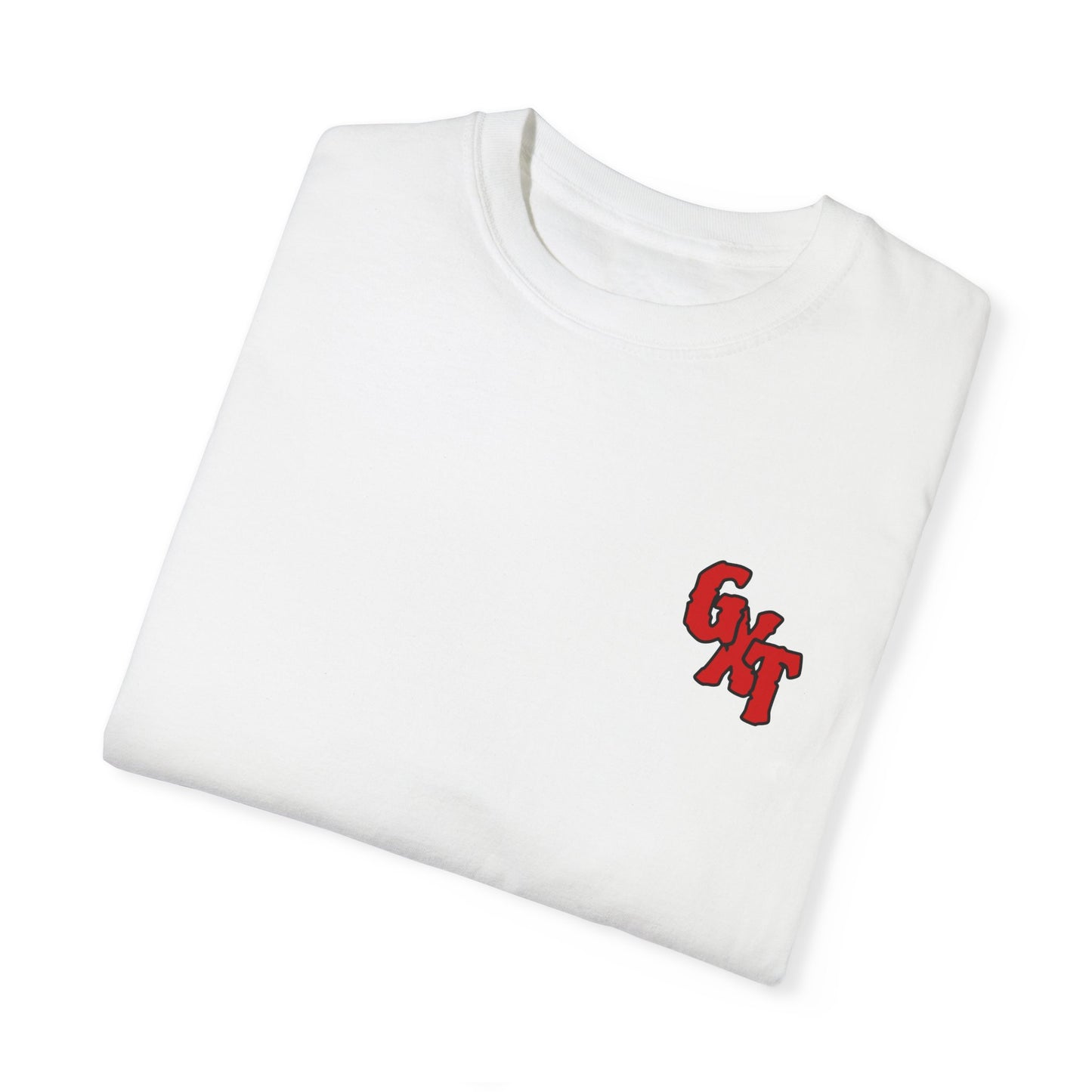 "Never Give Up Tacos" - Unisex Garment-Dyed Tee in White