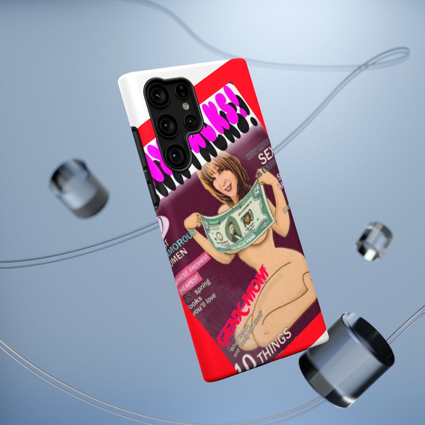 Gen X Mom-Impact-Resistant Phone Case - Retro Humor & Nostalgia