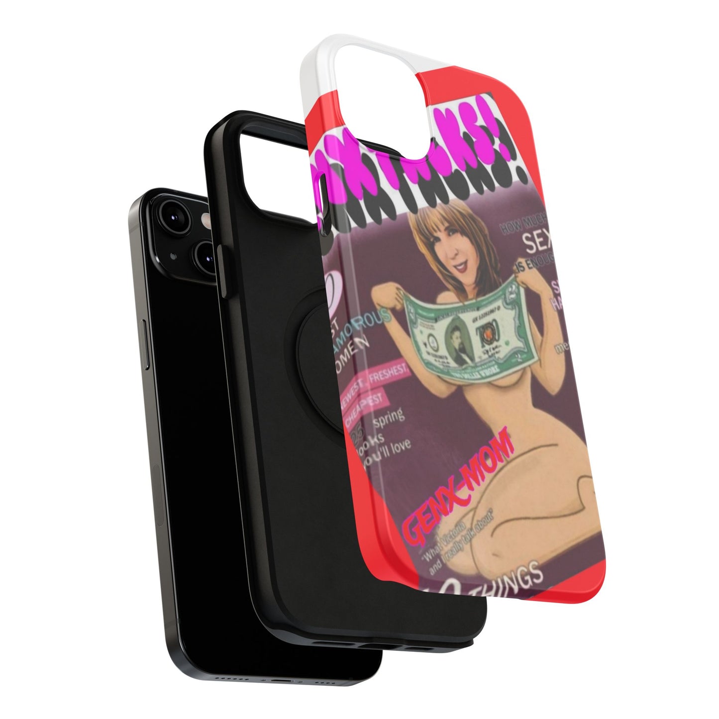 Gen X Mom-Impact-Resistant Phone Case - Retro Humor & Nostalgia